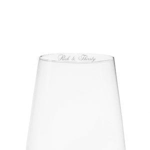 Crystal White Wine Glass Set