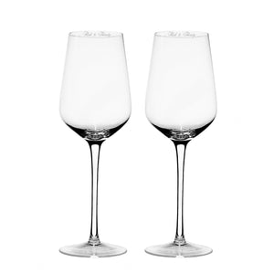 Crystal White Wine Glass Set